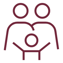 איור של משפחה